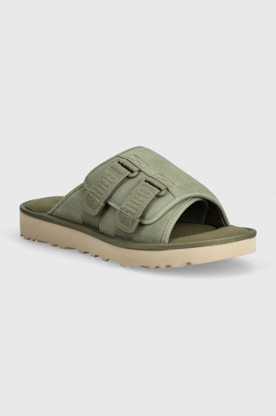 

Замшевые тапочки Goldencoast Strap Slide Ugg, зеленый