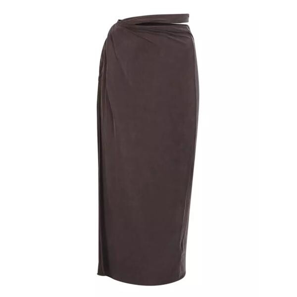 

Юбка la jupe espelho skirt Jacquemus, коричневый
