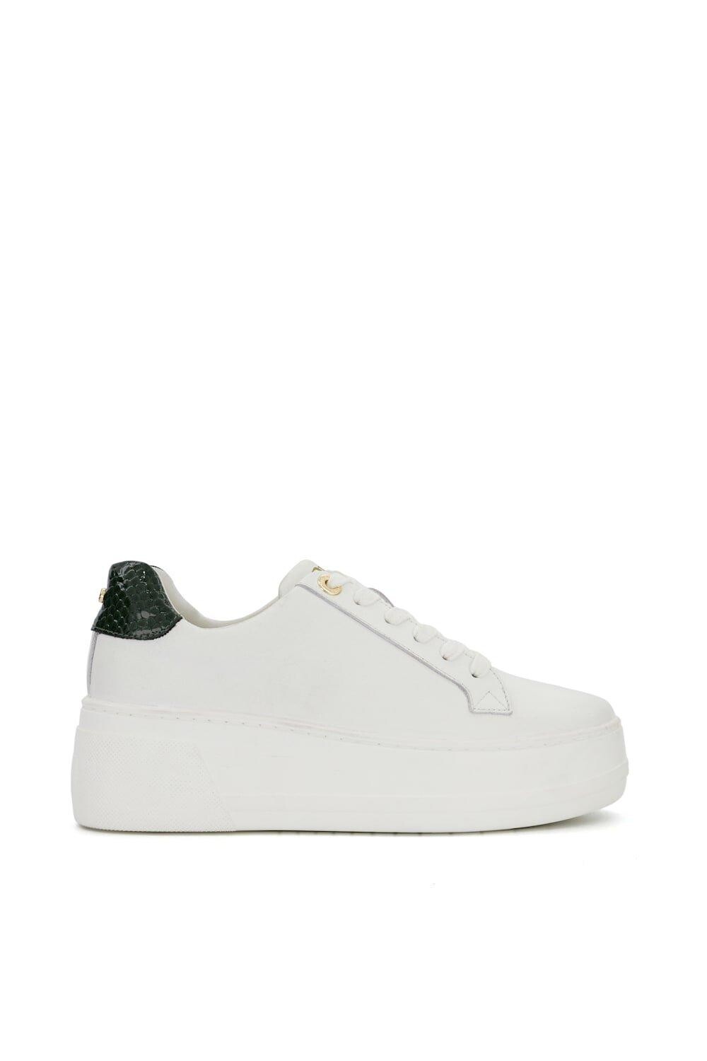 

Кроссовки 'Episode' Leather Trainers Dune London, зеленый