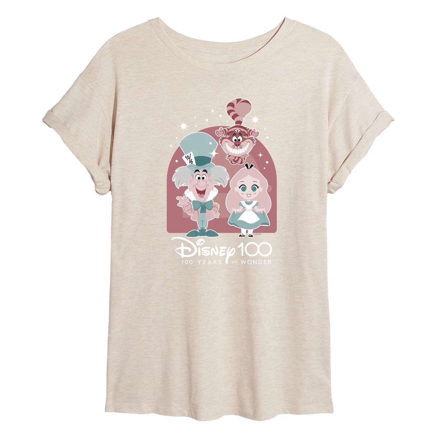 

Струящаяся футболка Disney 100 Juniors «Алиса в стране чудес» Disney