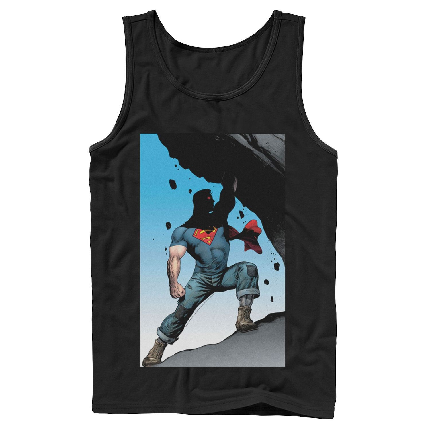 

Мужской постер с комиксами DC Superman Power Lift, майка с комиксами DC Comics