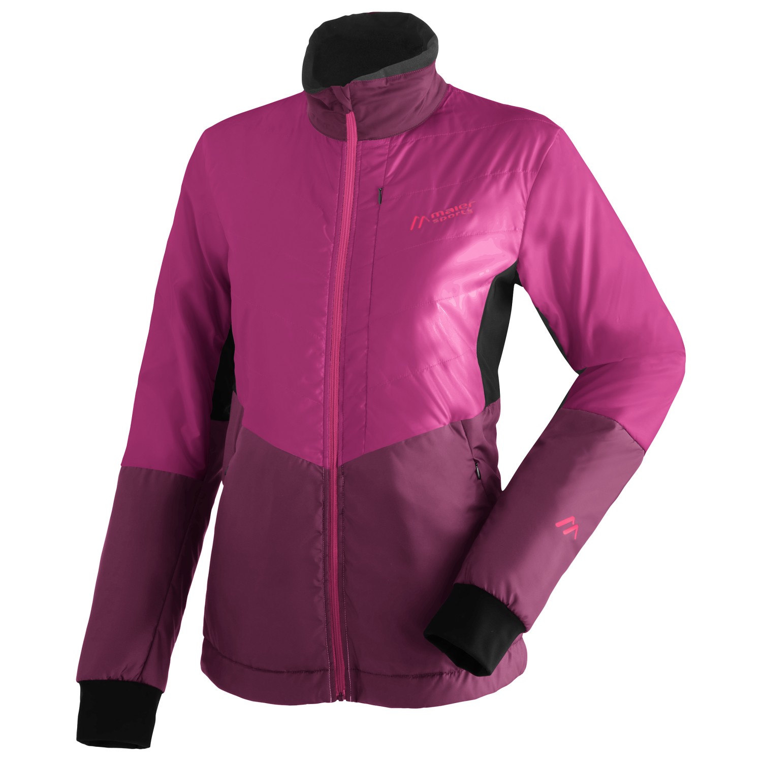 Куртка для беговых лыж Maier Sports Women's Skjoma Wool, цвет Magenta/Cherry Wine