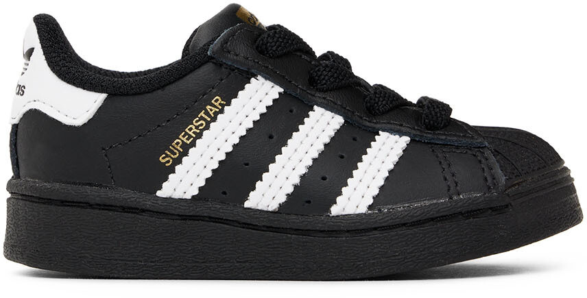 

Детские черно-белые кроссовки Superstar adidas Kids