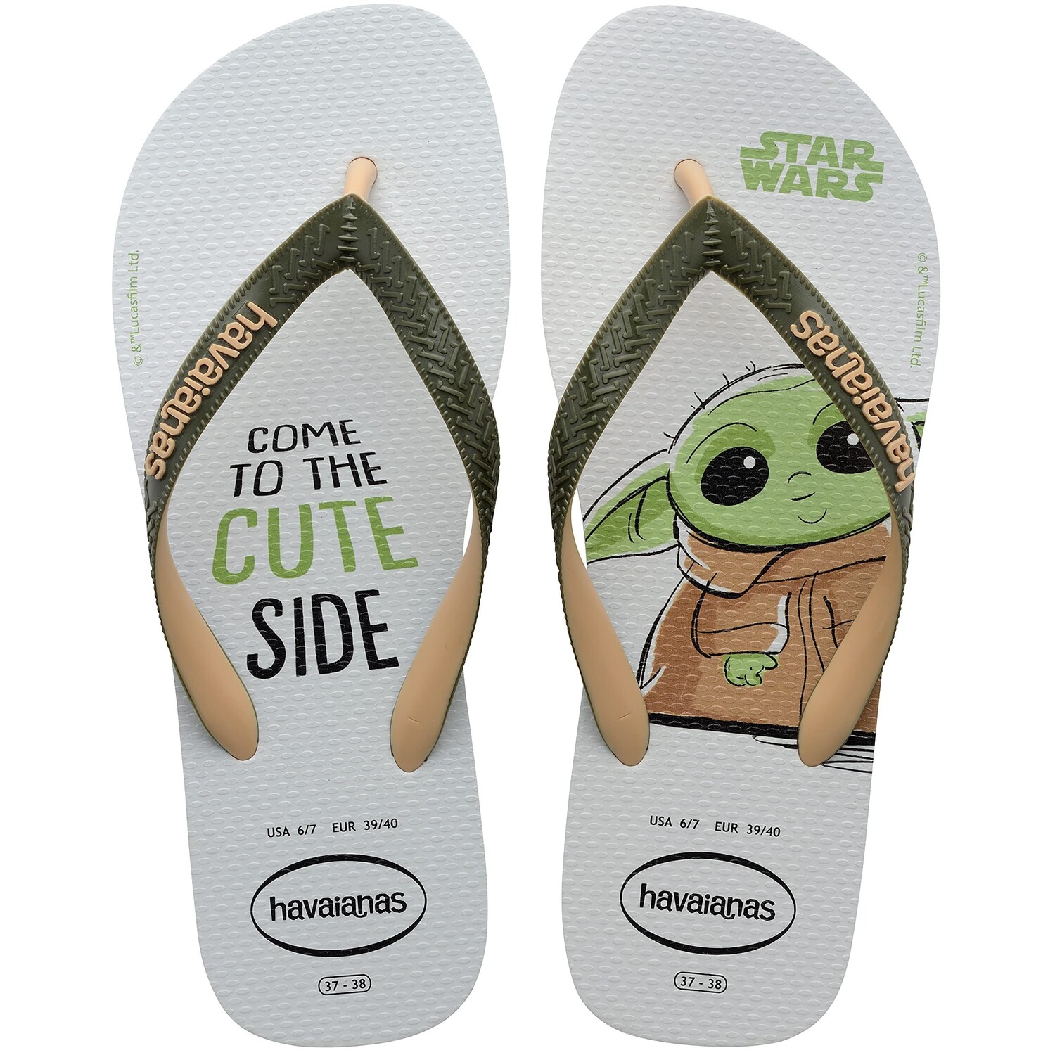 

Шлепанцы Havaianas Kids, Max Star Wars Flip Flops