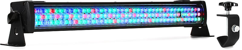 

Комплект ADJ Mega Bar 50 RGB RC 22-дюймовая светодиодная линейка RGB с С-образным зажимом ADJ American DJ MEG551=1 C-CLAMP=1