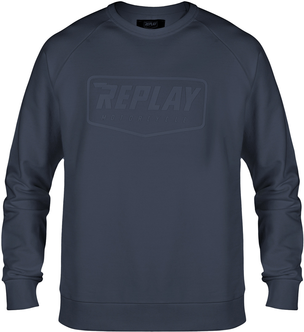 Лонгслив Replay Logo, синий