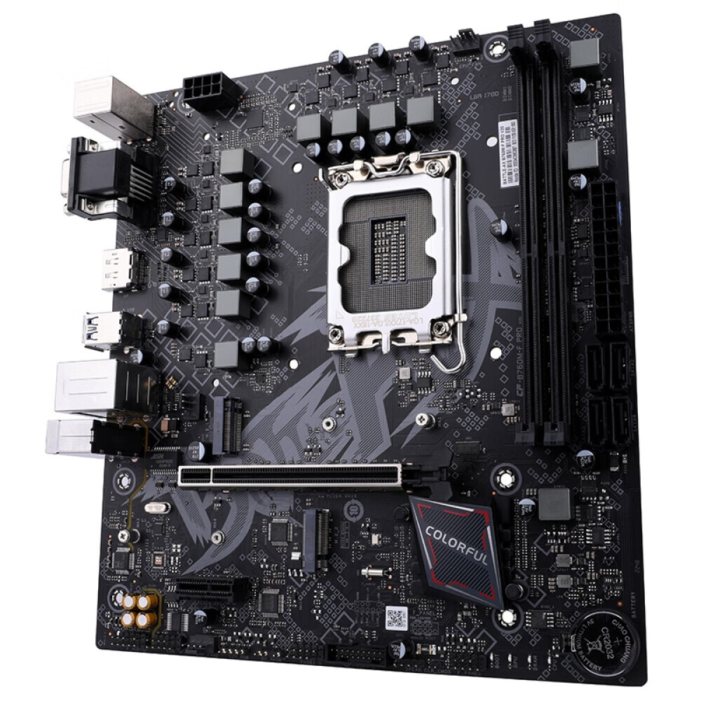 

Материнская плата Colorful BATTLE-AX B760M-F PRO V20, LGA1700, DDR4