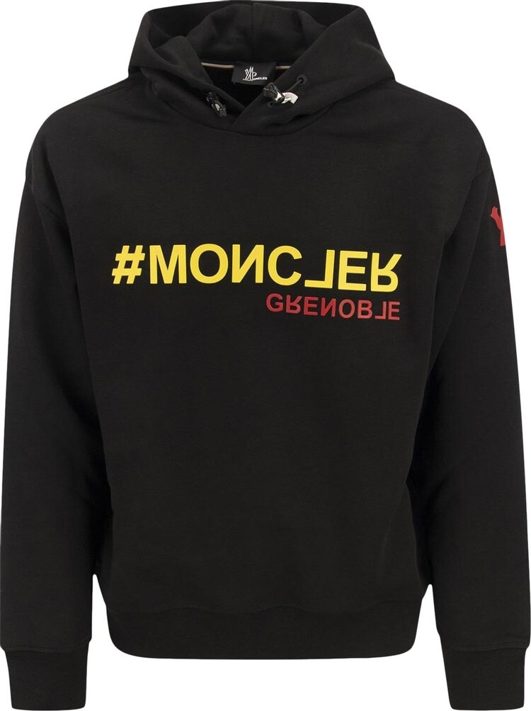 

Худи Moncler Grenoble Hoodie Sweater 'Black', черный