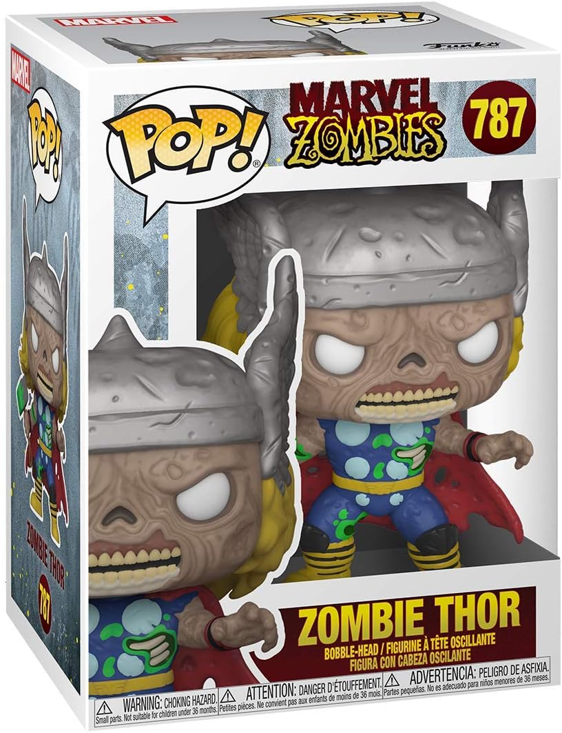 Фигурка Funko Pop! Marvel: Marvel Zombies - Thor фигурка funko pop marvel zombies 763 zombie morbius 2021 spring convention limited edition