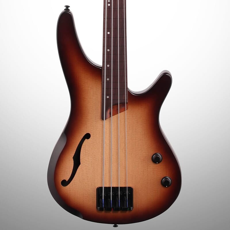 

Ibanez SRH500F Bass Workshop Безладовая электрическая бас-гитара - Natural Brown Burst