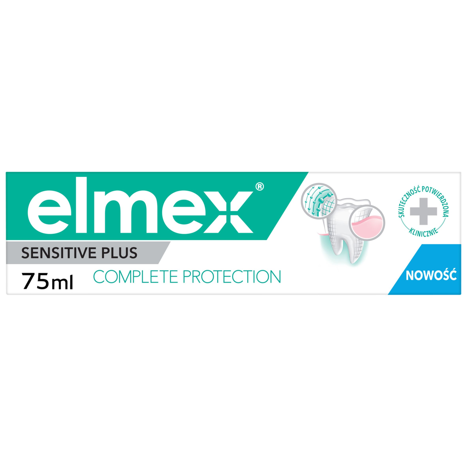 Elmex Sensitive Complete Protection зубная паста, 75 мл - фото