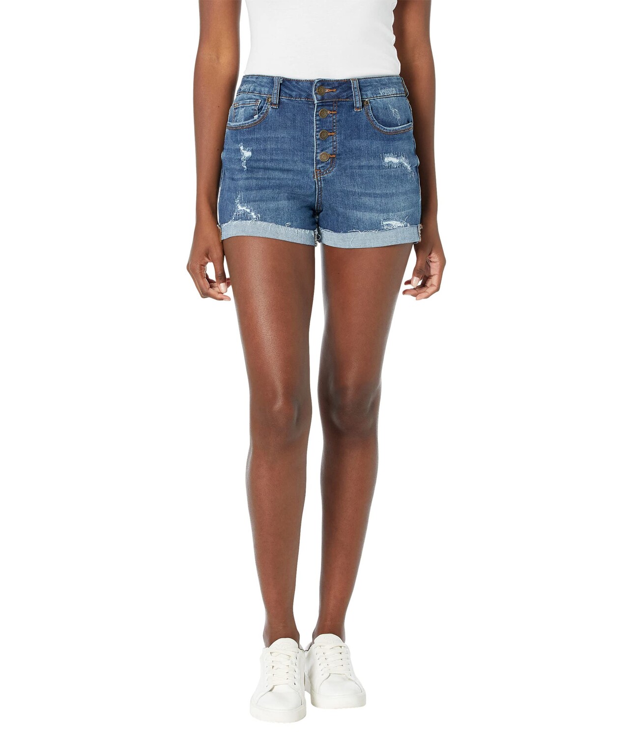 

Шорты Southern Tide, Hayes High-Waisted Denim Shorts