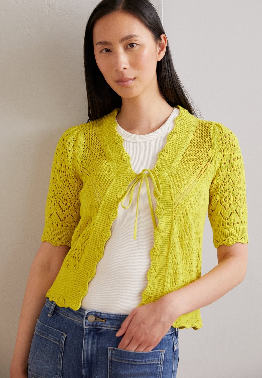 

Кардиган Marks & Spencer, желтый