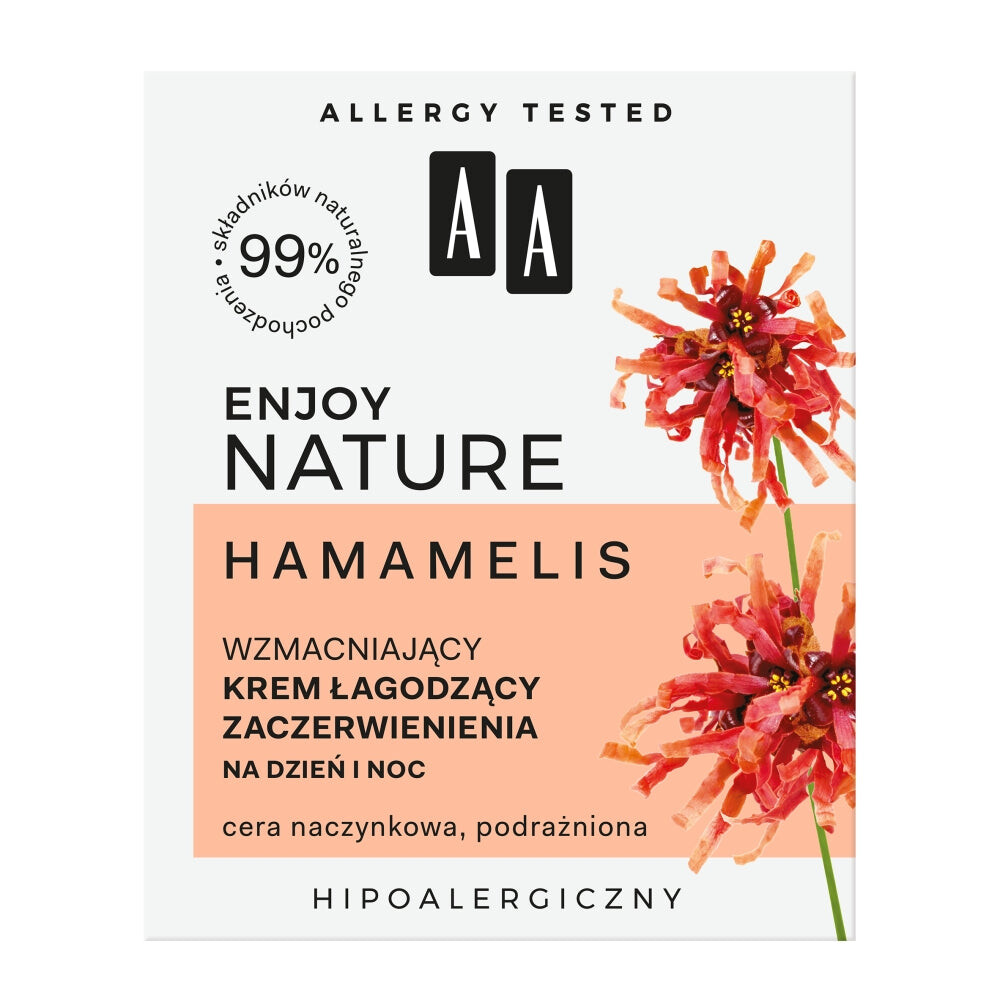 

AA Enjoy Nature Укрепляющий дневной/ночной крем против покраснений 50 мл