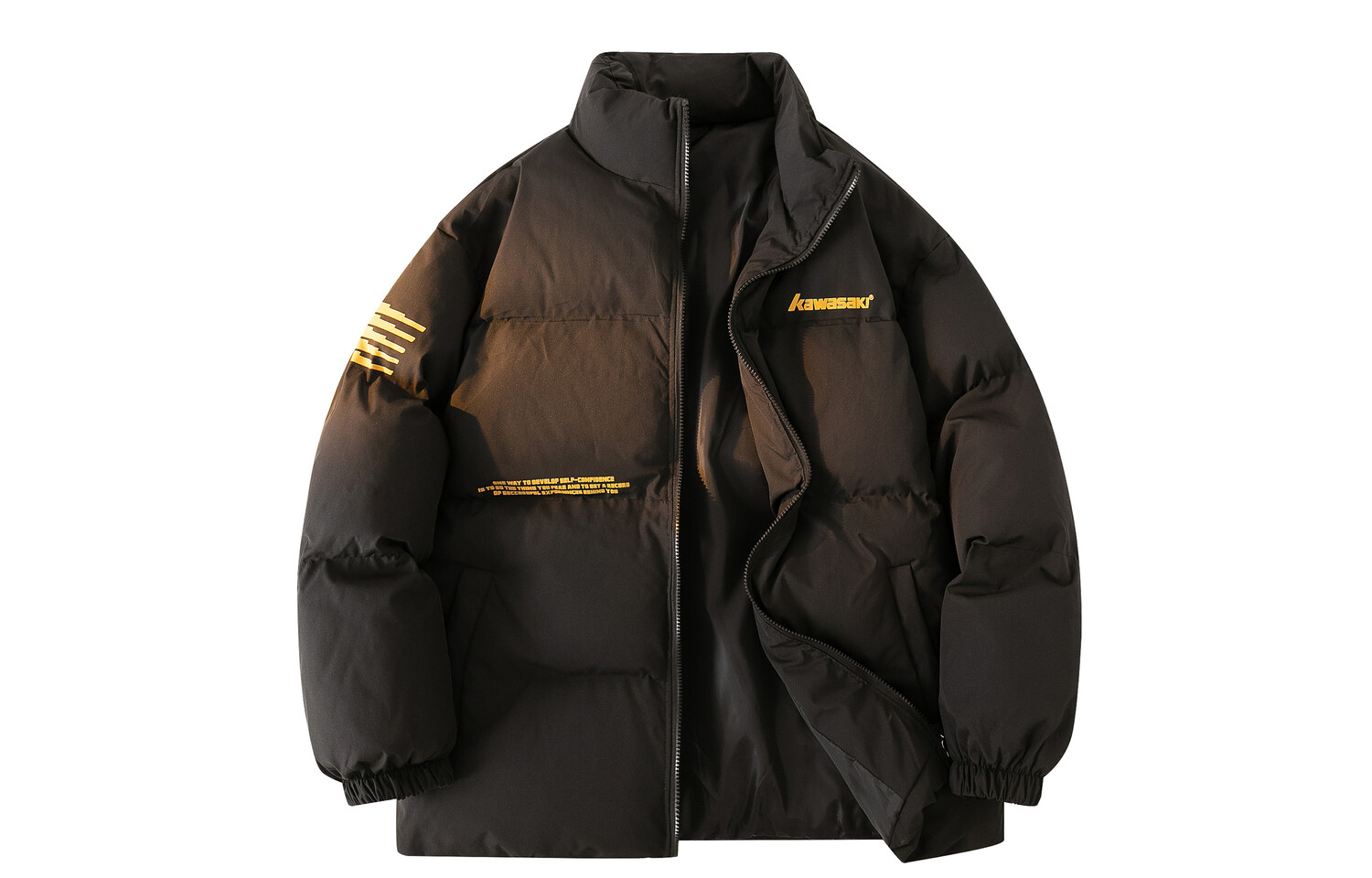 

Стеганая куртка унисекс Kawasaki, цвет Black (Hoodie)