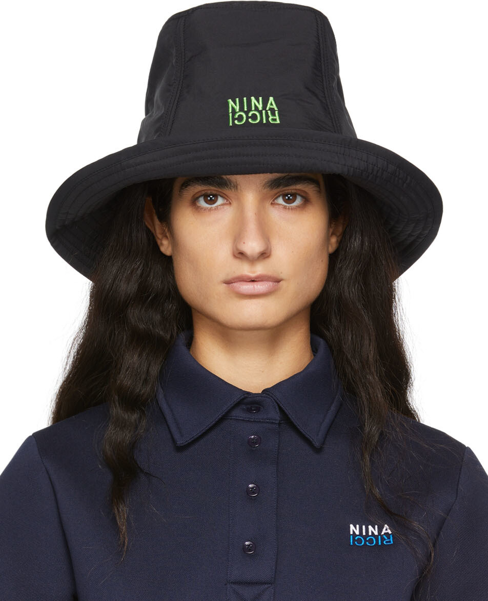 

Эксклюзивная черная панама SSENSE Nina Ricci