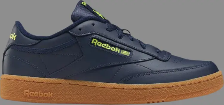 

Кроссовки club c 85 mu 'collegiate navy gum' Reebok, синий