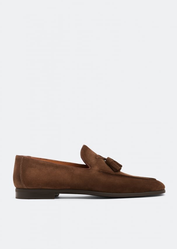 

Лоферы MAGNANNI Suede tassel loafers, коричневый