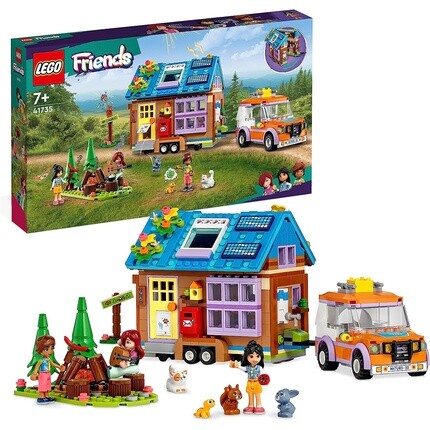 

Конструктор Lego 41735 Friends мобильный крошечный дом в лесу