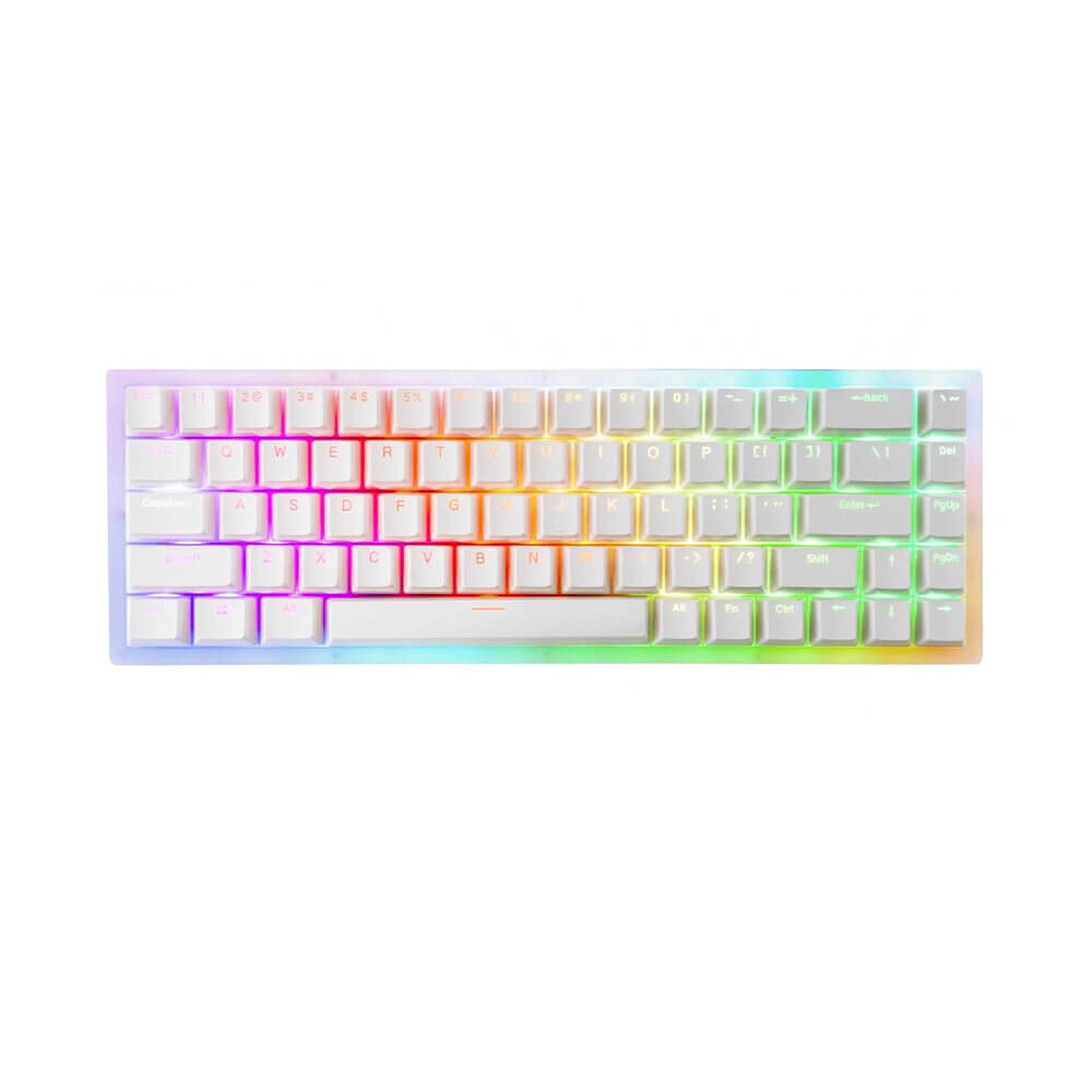 

Клавиатура игровая механическая Womier K-68A, Brown Switch, белый
