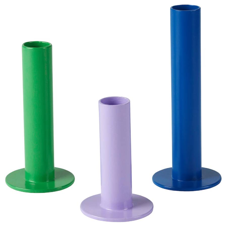 Подсвечники Ikea Tuvkornell, разноцветный air cylinder pneumatic mini free mount cylinder cuj cduj cujb6 cdujb6 storke 4 6 8 10 15 20 25 30mm