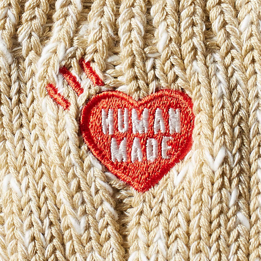 

Носки в рубчик с низким калибром Human Made