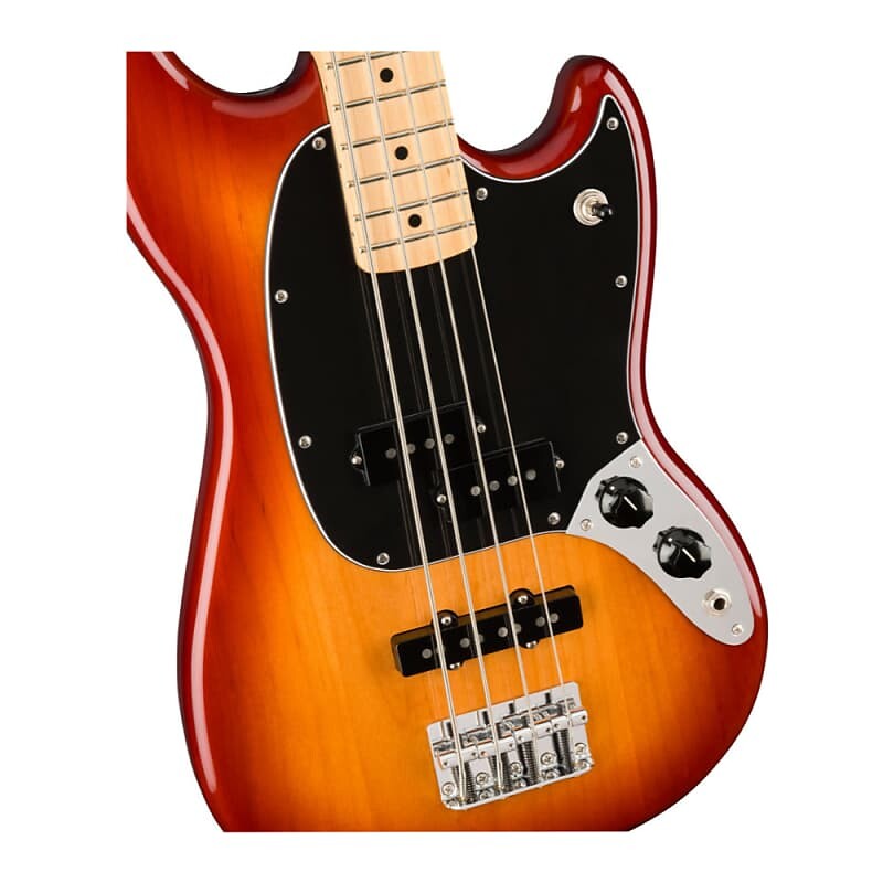 4 Fender Player Mustang Bass PJ