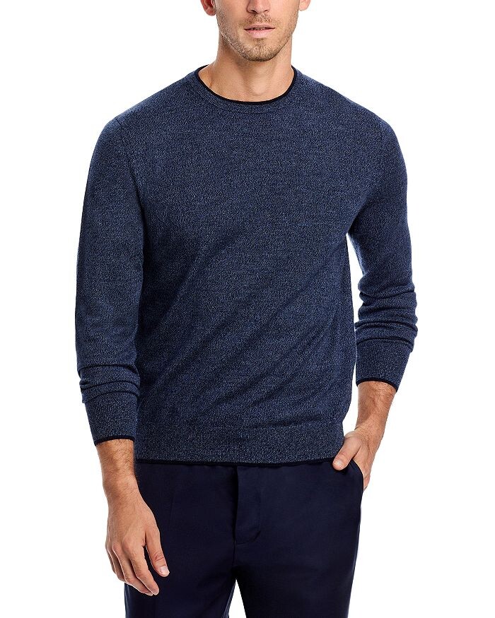 

Свитер из смесовой шерсти Canali, синий