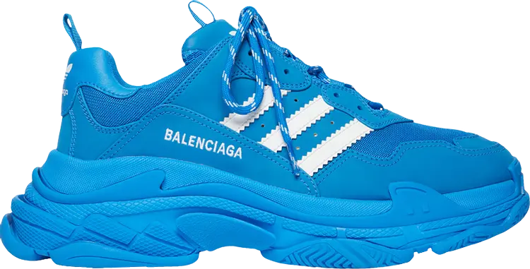 

Лимитированные кроссовки Adidas Adidas x Balenciaga Wmns Triple S Sneaker 'Blue', синий