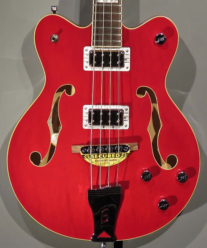 

Gretsch G5442BDC 2021 прозрачный красный