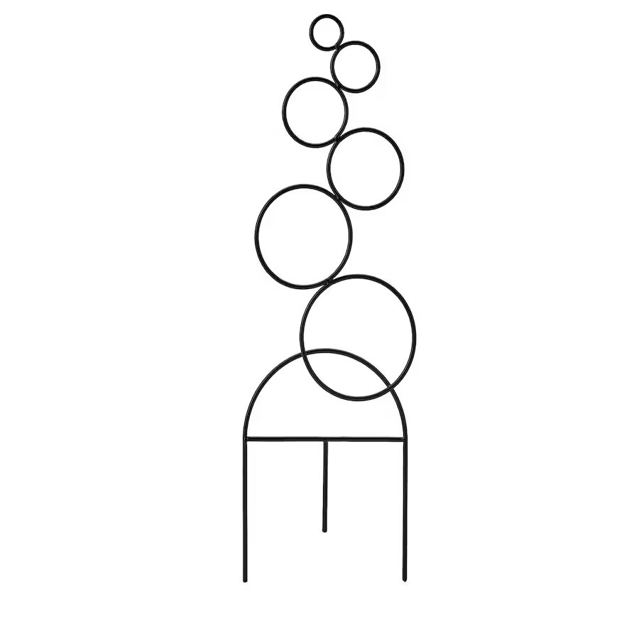 

Опора для растений Ikea Kaskadpil Indoor/outdoor, черный, 16х50 см