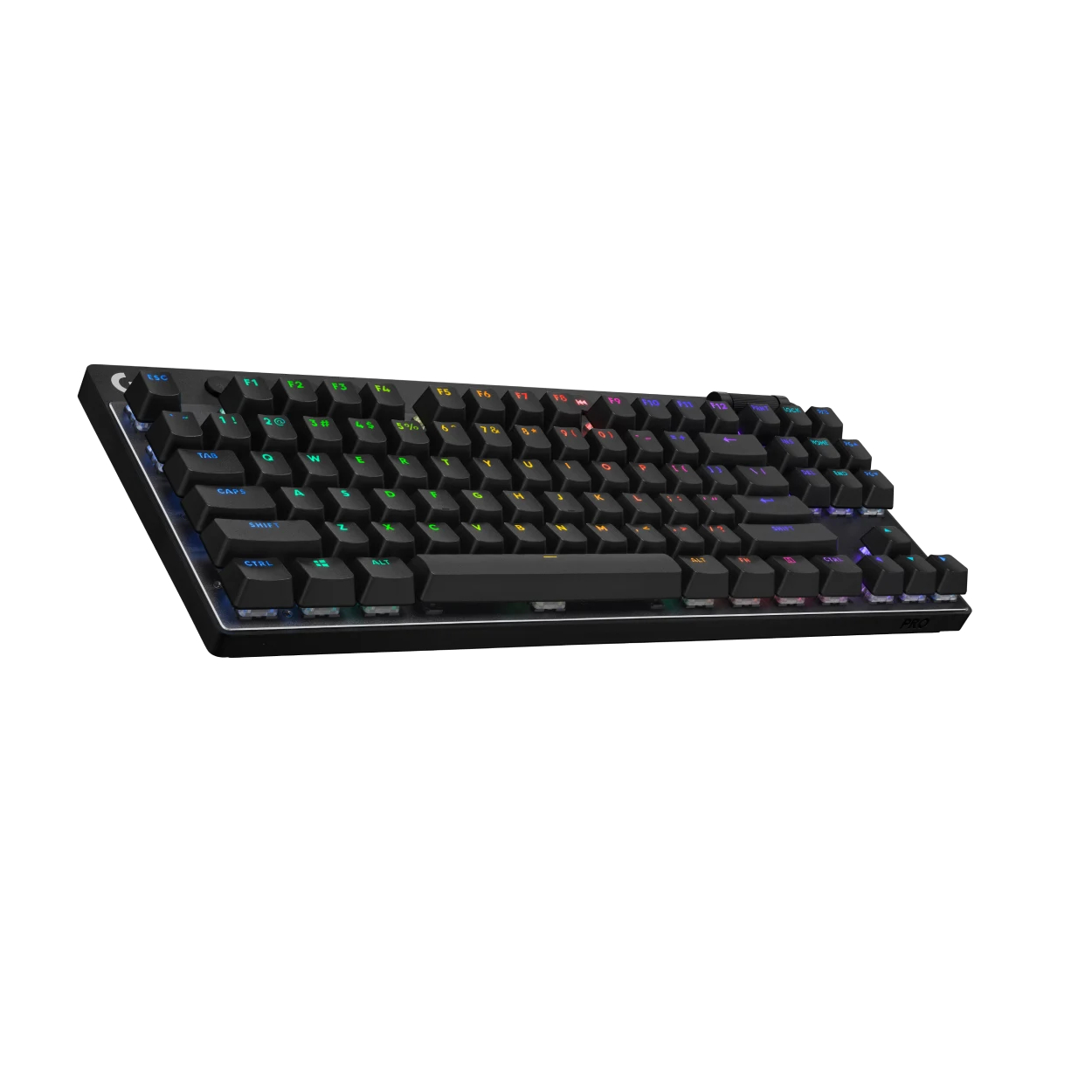 Игровая клавиатура Logitech G PRO X TKL Lightspeed, Clicky (GX Blue), черный, английская раскладка игровая клавиатура logitech g pro k da