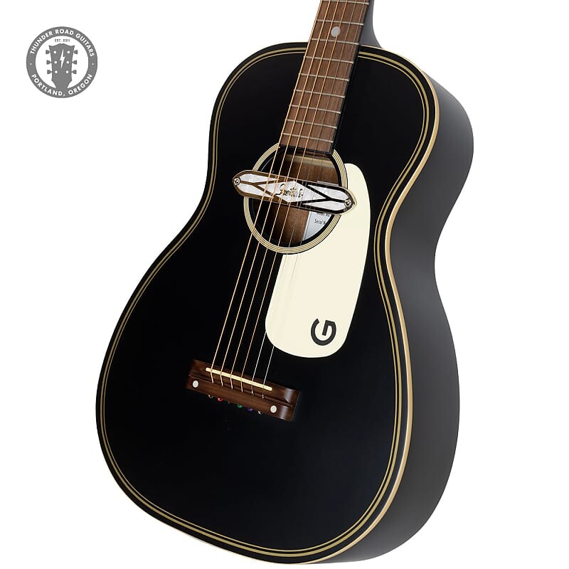 

Новый Gretsch G9520E Gin Rickey Smokestack Black со звукоснимателем Deltoluxe