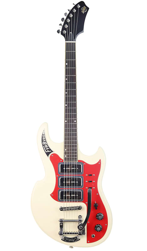 цена Электрогитара Eastwood Sharkbite Fyrbyrd Tone Chambered Mahogany Body Bound Maple Neck 6-String Electric Guitar