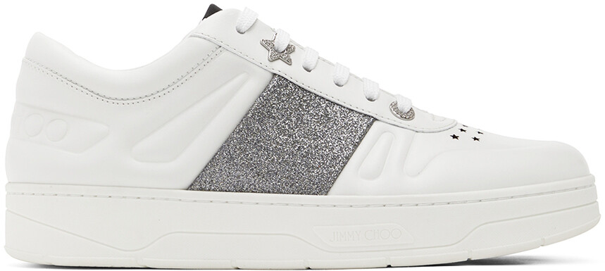 

Белые кроссовки Hawaii/F Jimmy Choo