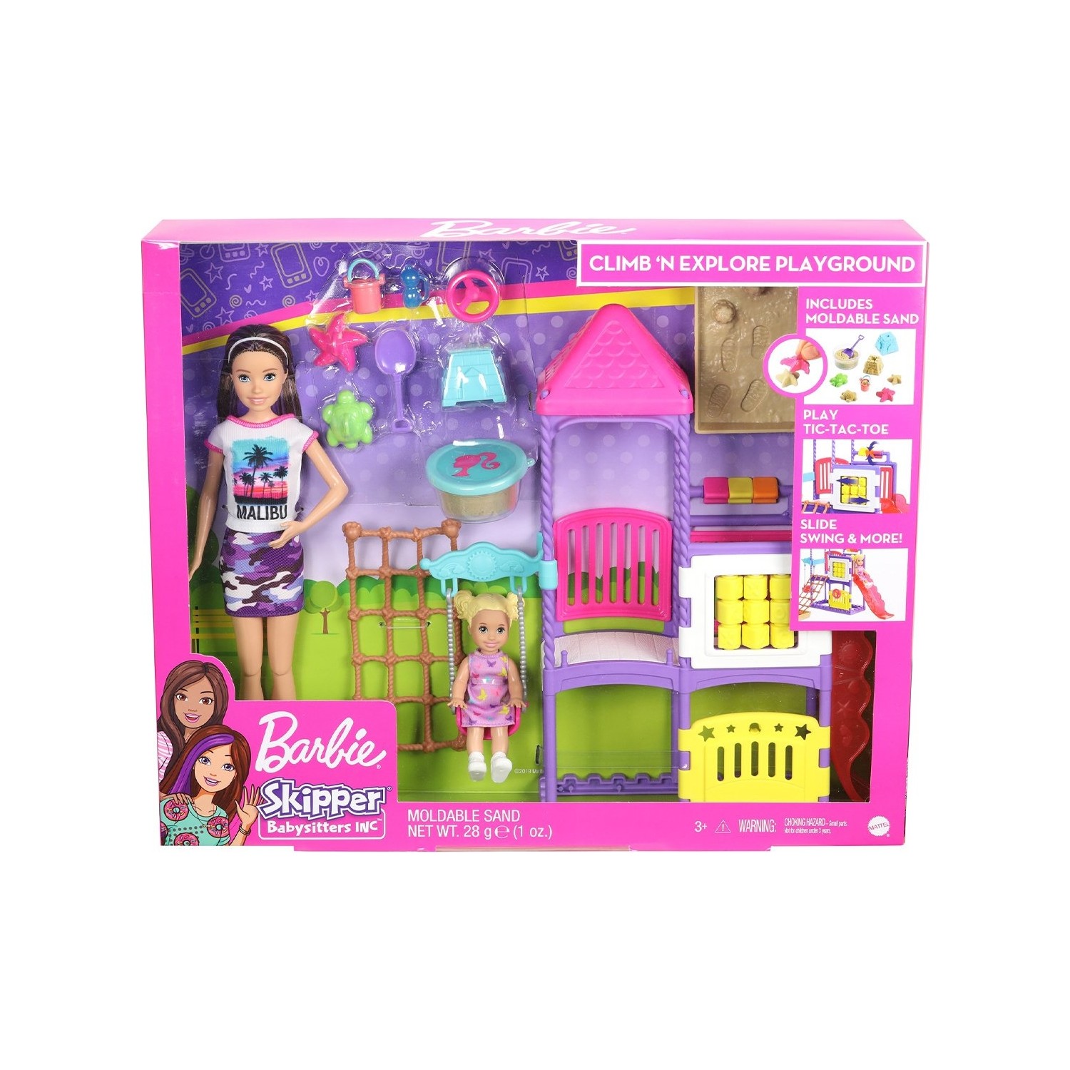 Игровой набор Barbie Skipper Babysitters игровой набор barbie с рабочим столом