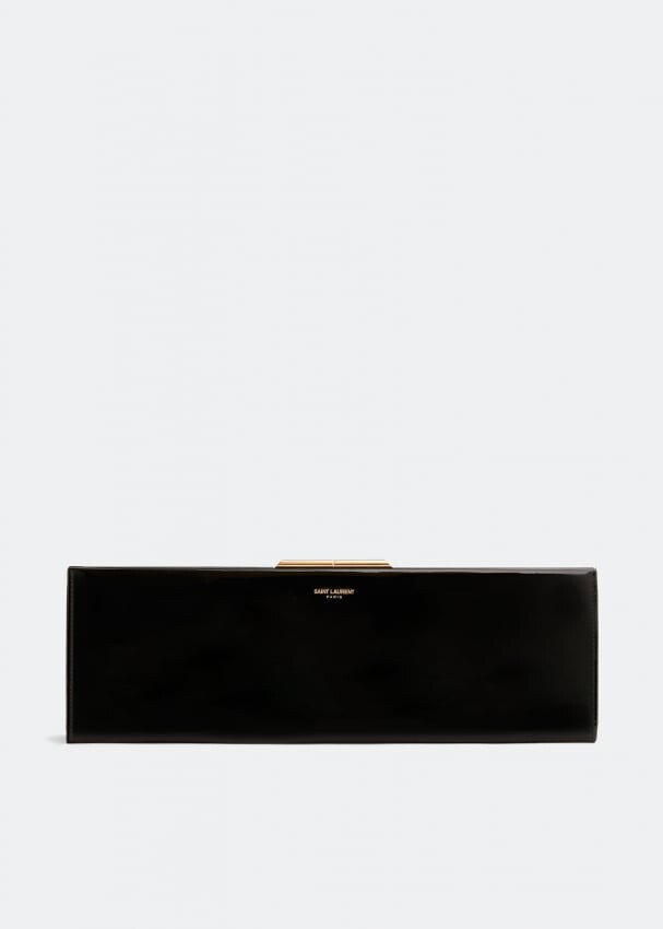 

Клатч SAINT LAURENT Midnight large clutch, черный