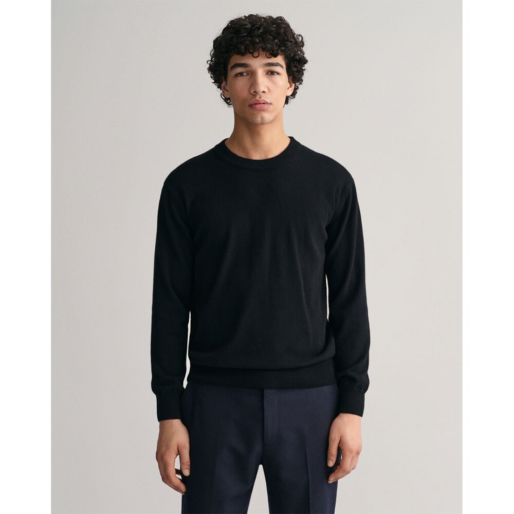 

Свитер Gant Relaxed Crew Neck, черный