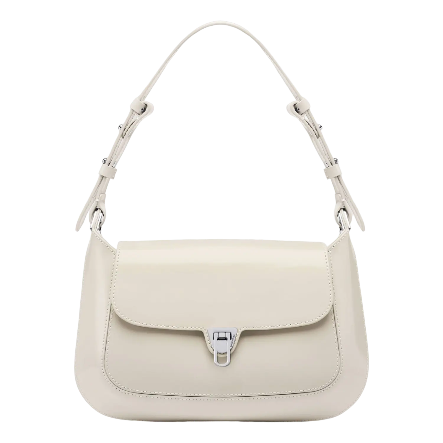 

Сумка на плечо Coccinelle Cristhy Shiny Calf, молочный