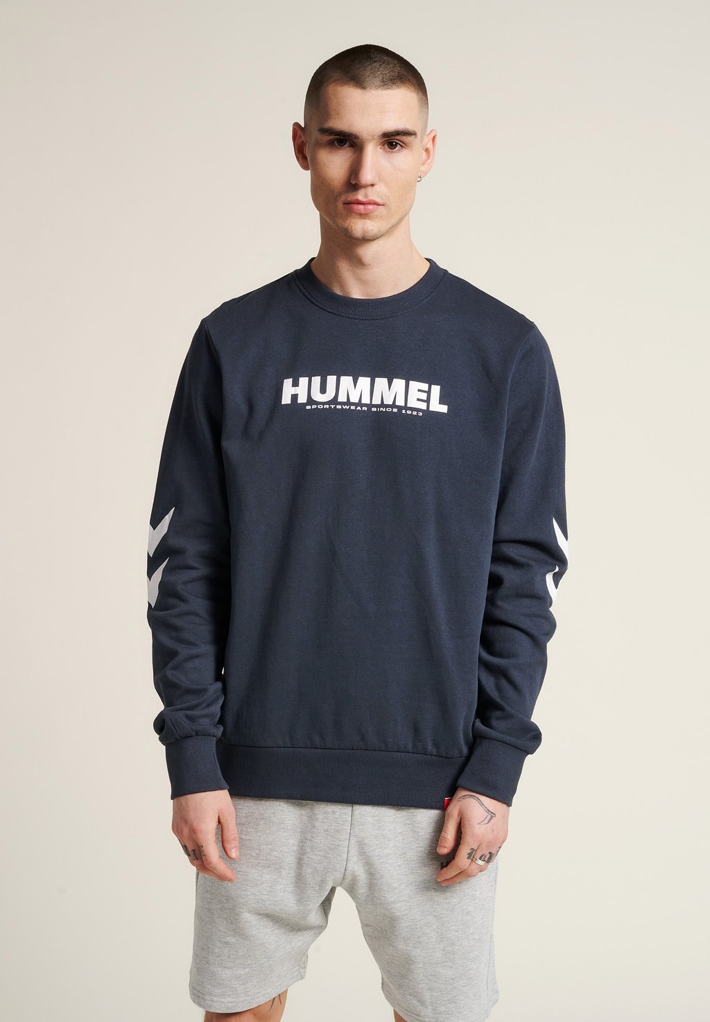 Толстовка Hummel Hmllegacy Unisex, темно-синий