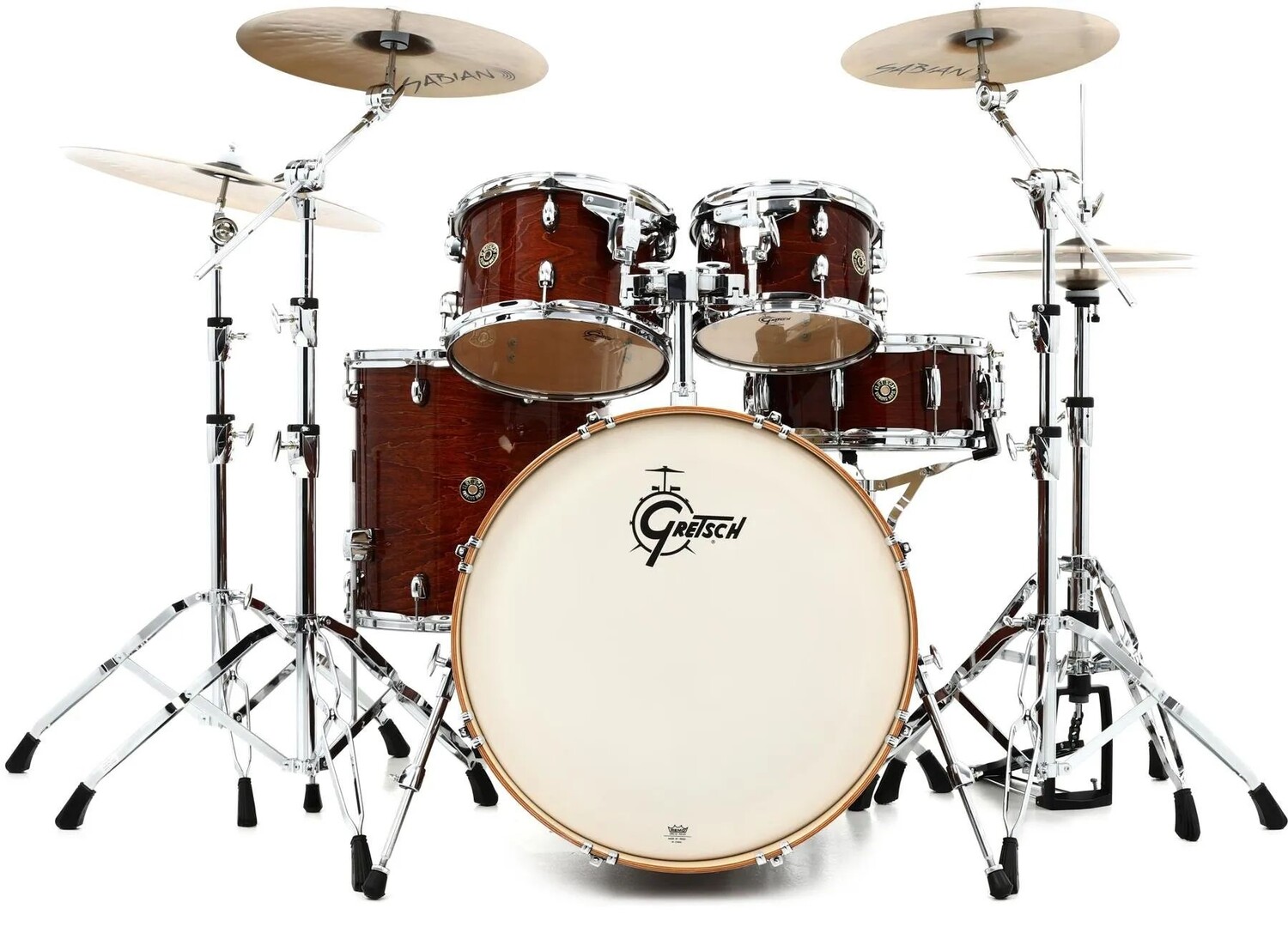 

Gretsch Drums Catalina Maple CM1-E825 Набор из 5 предметов с малым барабаном - ореховая глазурь