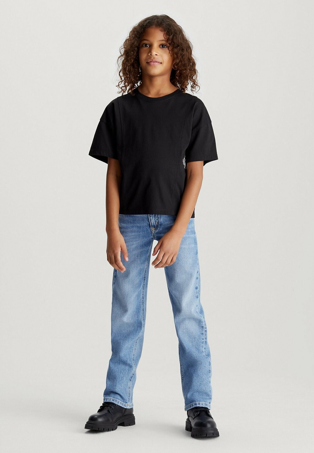 

Футболка с принтом Calvin Klein Jeans, ck черная