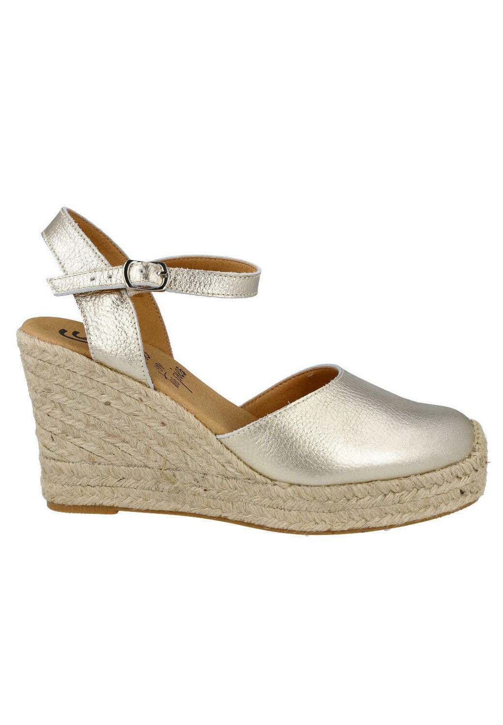 

Туфли на танкетке L&R Shoes, золотой