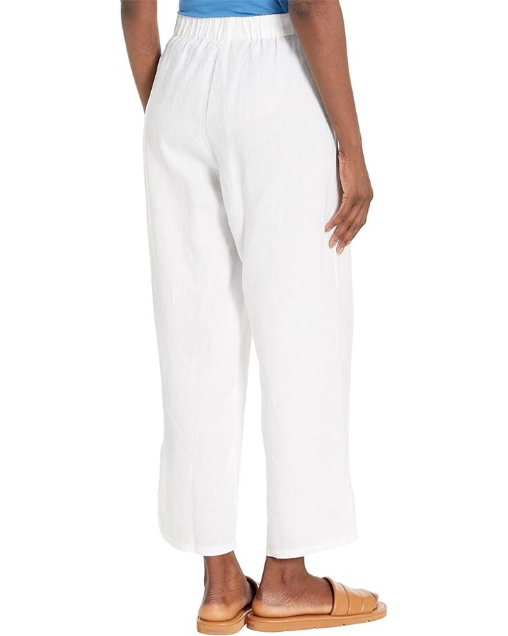 

Брюки Eileen Fisher Straight Leg Pants, белый