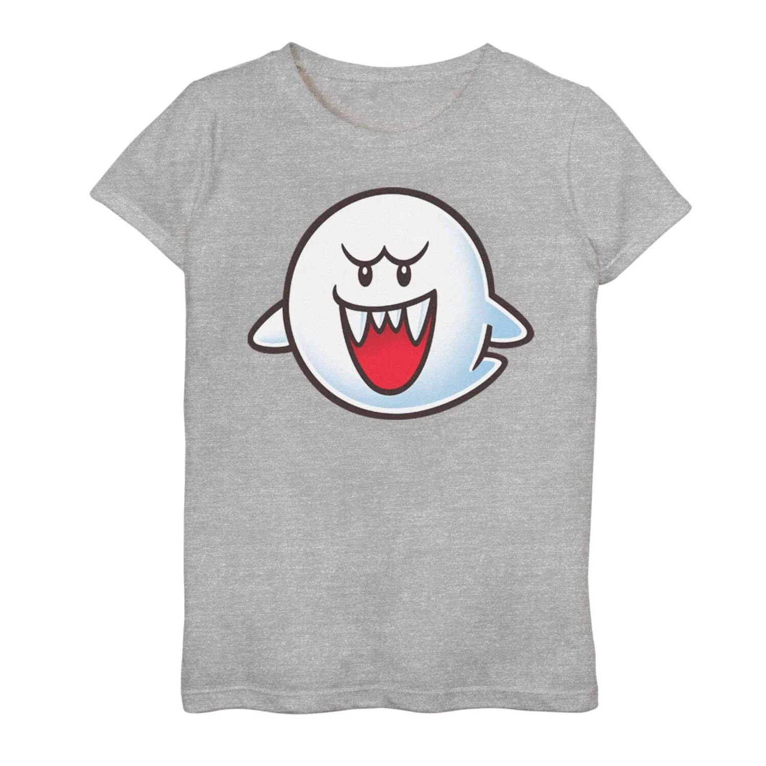 

Футболка с портретом Nintendo Super Mario Boo для девочек 7–16 лет Licensed Character