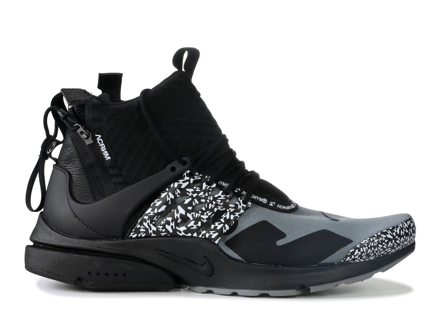 Кроссовки Nike Acronym X Air Presto Mid 'Cool Grey', серый