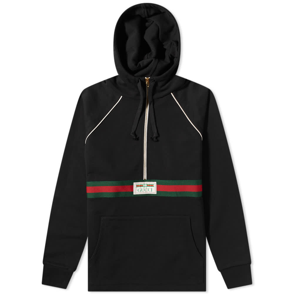 

Толстовка Gucci Quarter Zip Stripe Hoody