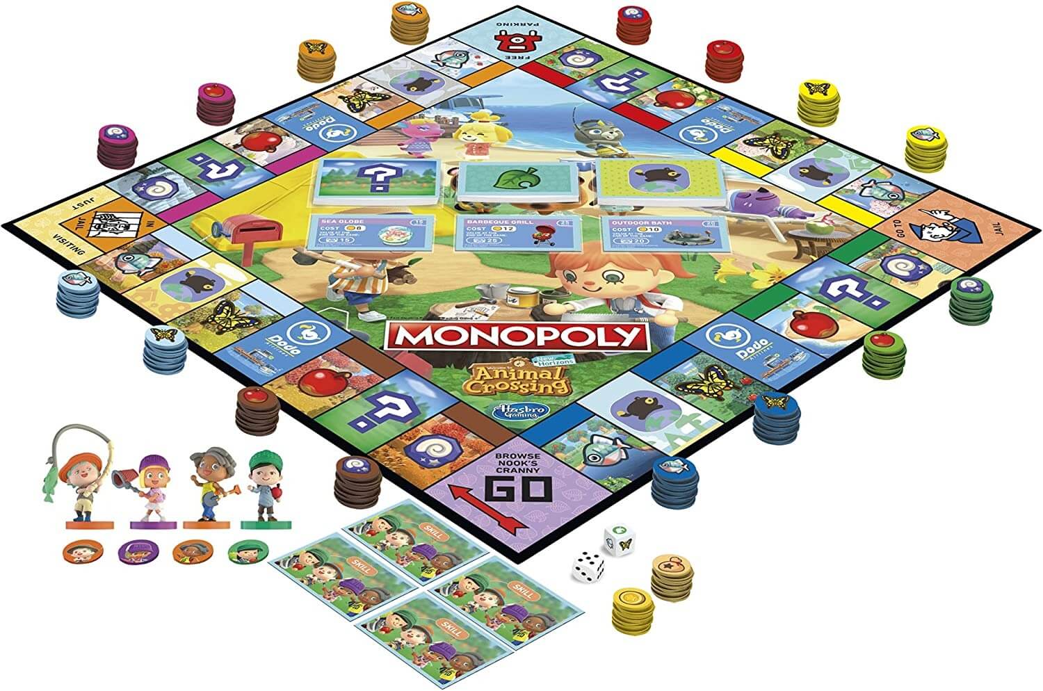 Настольная игра Hasbro Gaming Monopoly: Animal Crossing New Horizons  Edition – заказать по доступной цене из-за рубежа в «CDEK.Shopping»