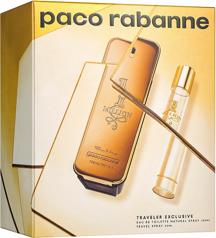 

Парфюмерный набор для мужчин Paco Rabanne 1 Million