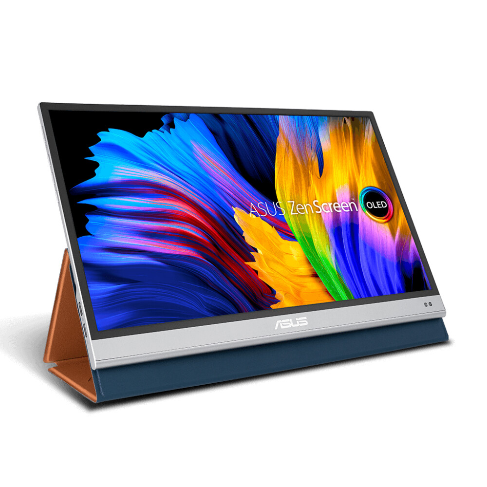 Монитор портативный Asus ZenScreen OLED MQ16AH, 15,6”, 1920 х 1080, 60 Гц, OLED, серый